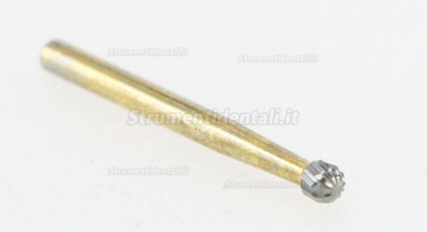 10Pcs WAVE Dental TF 7004 High Speed Drill Trimming Finishing Carbide Round Bur